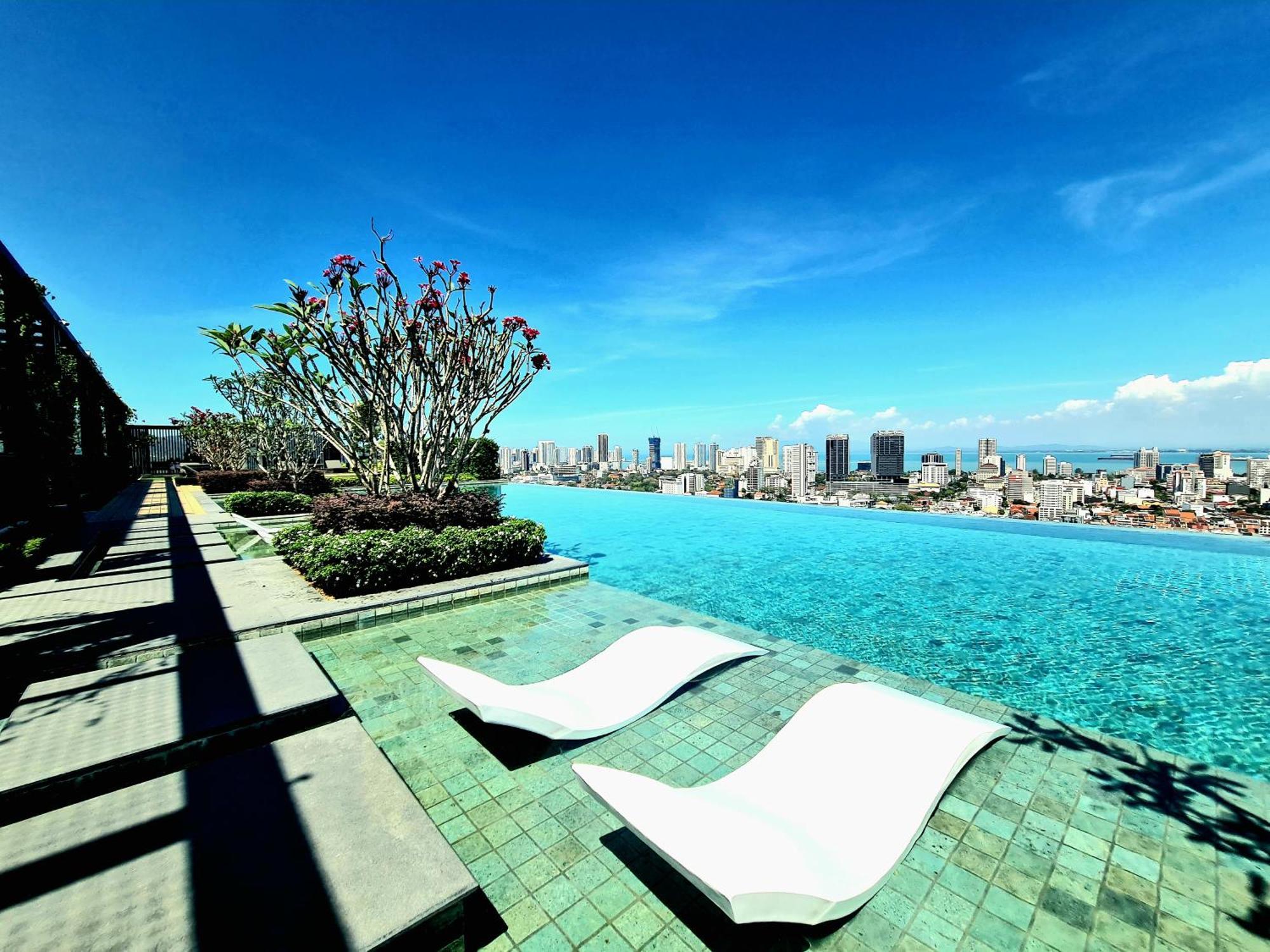 Beacon Executive Suite - Skypool Penang View George Town Exteriér fotografie